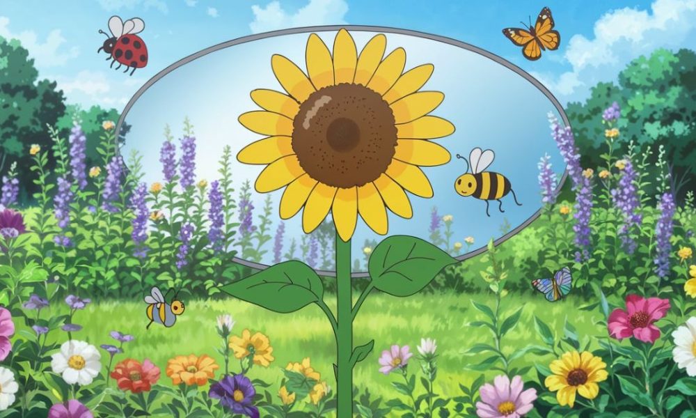 Peek-a-Boo in the Garden