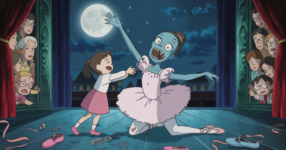 The Clumsy Zombie Ballerina | Spooky Dance Adventure